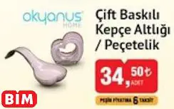 OKYANUS HOME ÇİFT BASKILI KEPÇE ALTLIĞI / PEÇETELİK